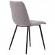 Chair AMF Indiana black/melange gray (metal/fabric) (545122)