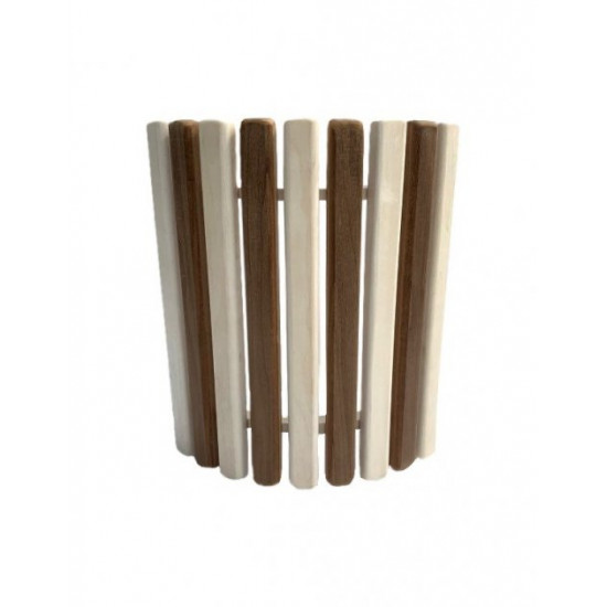 Lamp fencing for baths and saunas PRO Zebra, linden