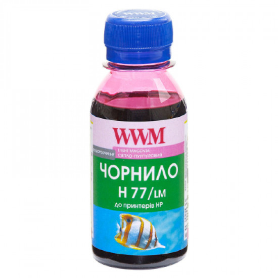  Чернила WWM HP №177/85 100г Light Magenta (H77/LM-2)