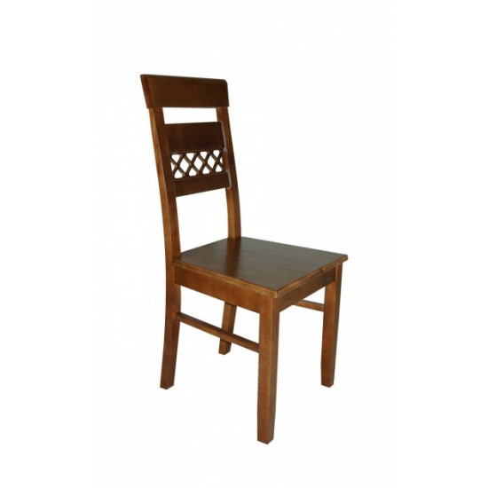 Wooden dining chair Zhur-7 oak wood seat Skif