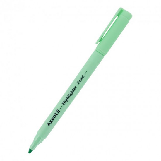 Marker Axent Highlighter Pastel 2-4 mm wedge mint (2533-18-A)