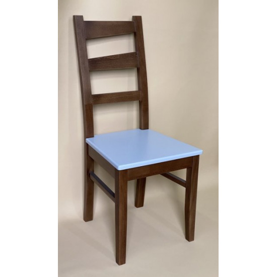 Wooden dining chair ZHUR-28 Skif oak+gray