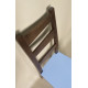 Wooden dining chair ZHUR-28 Skif oak+gray