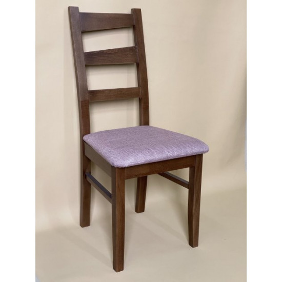 Wooden dining chair ZHUR-28 Skif oak / gras rose