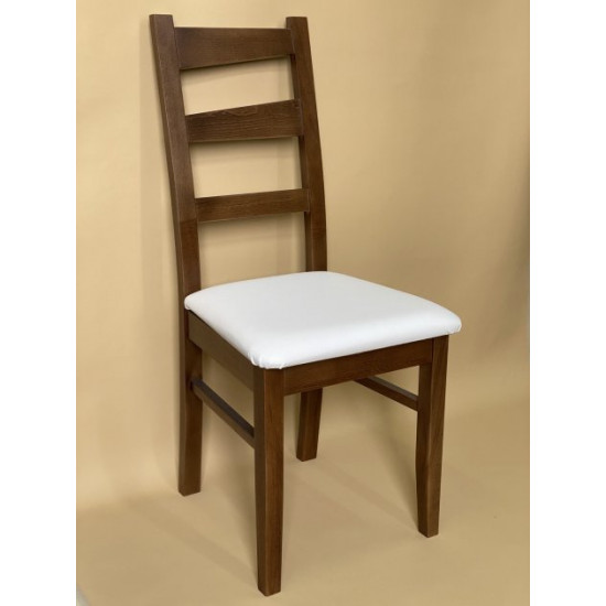 Wooden dining chair ZHUR-28 Skif oak / soft white