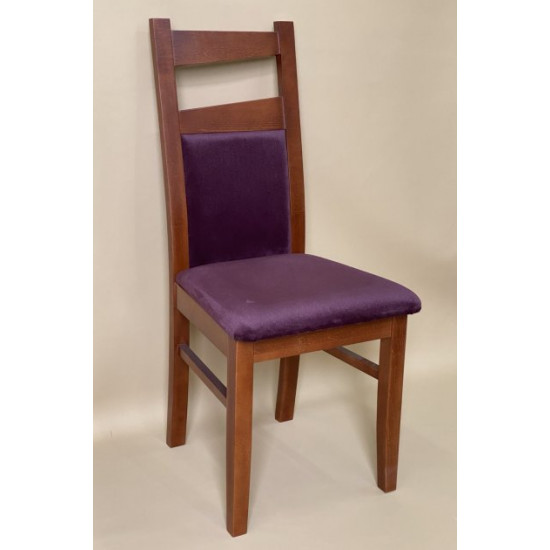 Wooden dining chair ZHUR-29 Skif alder / Leonis Bordeaux