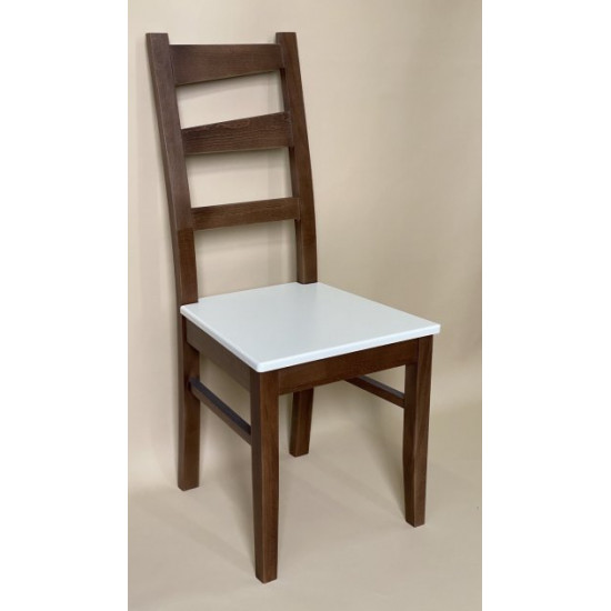 Wooden dining chair ZHUR-28 Skif oak+vanilla