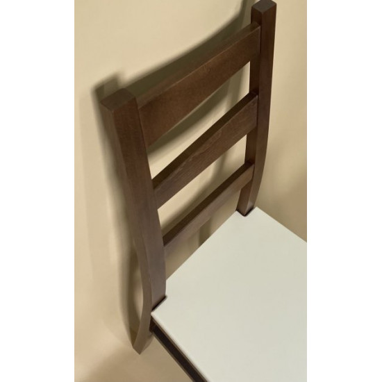 Wooden dining chair ZHUR-28 Skif oak+vanilla