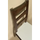 Wooden dining chair ZHUR-28 Skif oak+vanilla