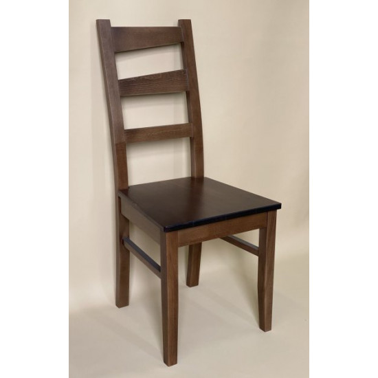 Wooden dining chair ZHUR-28 Skif oak+walnut