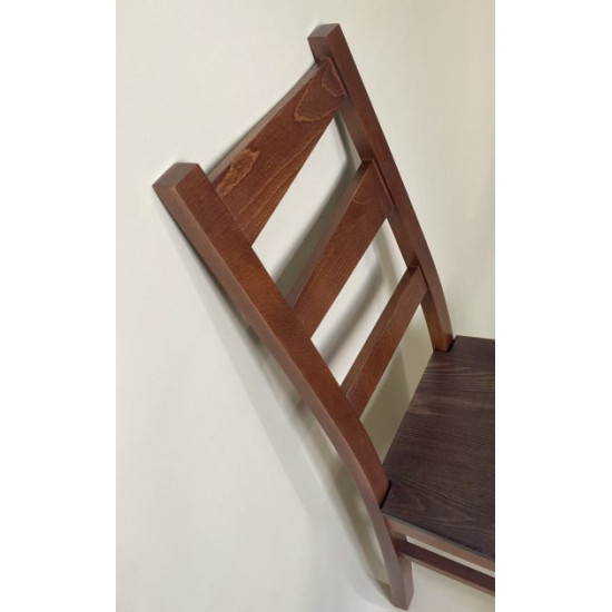 Wooden dining chair ZHUR-28 Skif alder+walnut