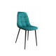 Chair for kitchen, cafe, bar fabric + painted metal M-01-3 Vetro Mebel Emerald