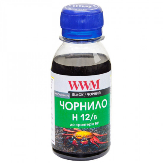  Чернила WWM HP N10/13/14/82 100г Black (H12/B-2)