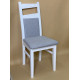 Wooden dining chair ZHUR-29 Skif white / twist 18