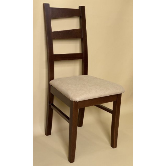 Wooden dining chair ZHUR-28 Skif walnut/fibril 14