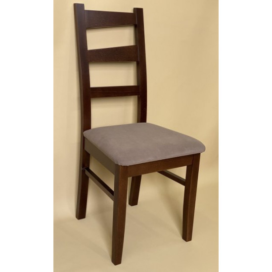 Wooden dining chair ZHUR-28 Skif walnut / steam 45