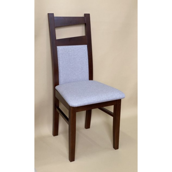 Wooden dining chair ZHUR-29 Skif walnut/jersey 02