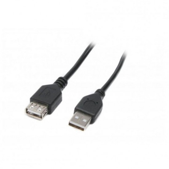 Data cable USB 2.0 AM/AF 1.8m Maxxter (U-AMAF-6)