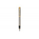 Fountain pen Parker IM Brushed Metal brass Silver with gold plated (22 211)