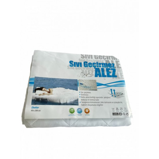 Waterproof mattress cover Le vele Alez 90-200 cm white