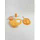 Children's dish set Jelly Belly S Orange