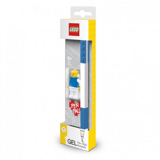 IQ LEGO® 2.0 Gel Pen with Minifigure, Blue (52600)