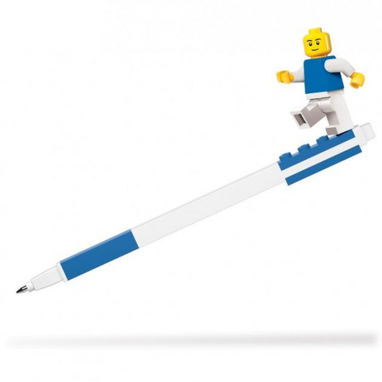 IQ LEGO® 2.0 Gel Pen with Minifigure, Blue (52600)