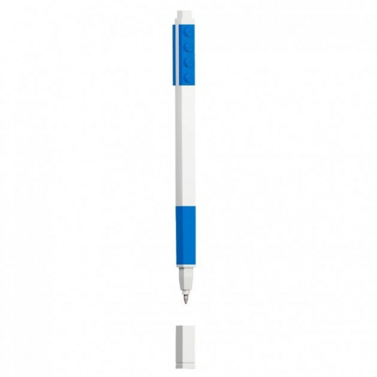 IQ LEGO® 2.0 Gel Pen with Minifigure, Blue (52600)