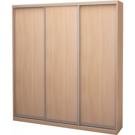 Three-door sliding wardrobe Roko 179.2x45x242 cm chipboard milky oak (20200025154)