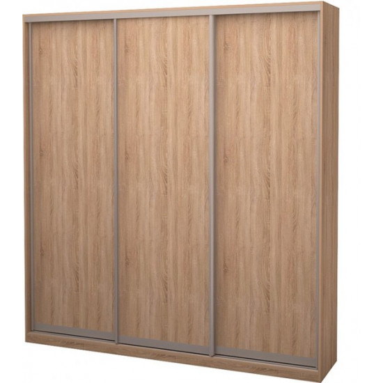 Three-door wardrobe Roko 179.2x45x242 cm chipboard Sonoma Oak (20200025380)