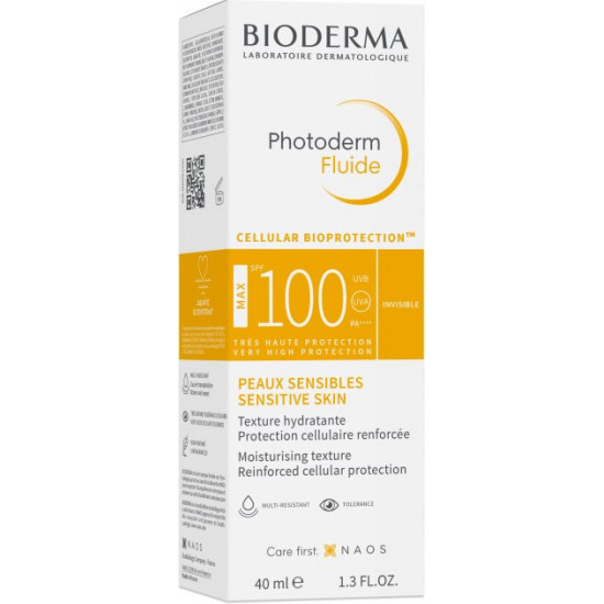  Солнцезащитный флюид для лица Bioderma Photoderm Fluide МАХ SPF 100 40 мл (3701129803561)