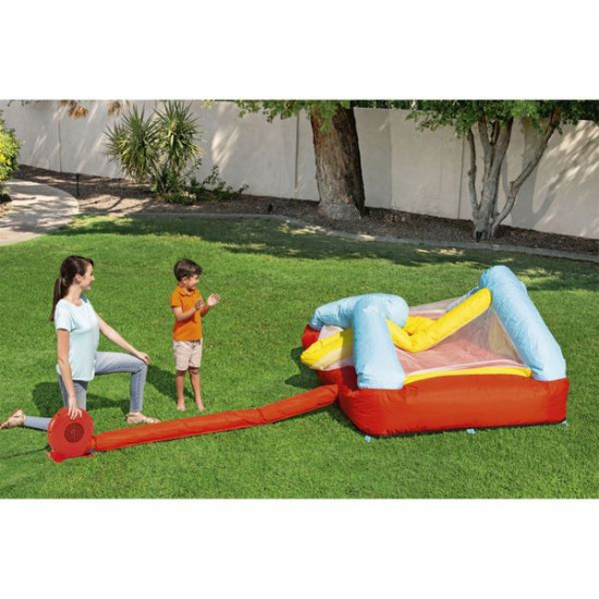  Надувной батут Bestway Bouncetacular с электронасосом, 200x170x152 см (93549)