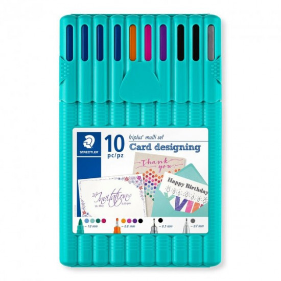 Multi-set Staedtler Card (10 pcs/pack) (ST.34 SB10CD)