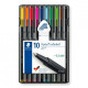 Set of Triplus Staedtler rollerball pens (10pcs/pack) (403 SB10)