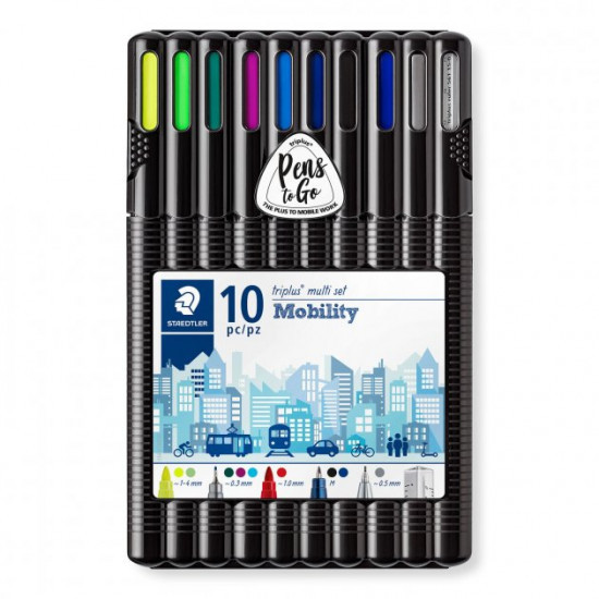 Staedtler Mobility Multi-Set (10 pcs/pack) (ST.34 SB10MS)