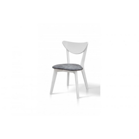 Wooden dining chair Lukas Mix furniture white