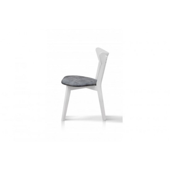 Wooden dining chair Lukas Mix furniture white