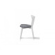 Wooden dining chair Lukas Mix furniture white