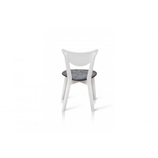 Wooden dining chair Lukas Mix furniture white