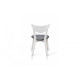 Wooden dining chair Lukas Mix furniture white