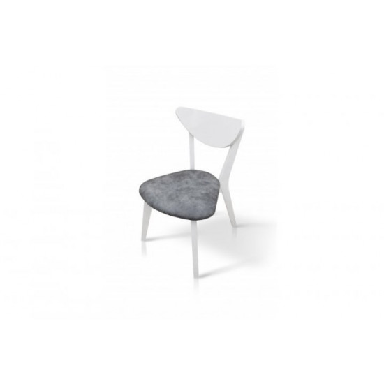 Wooden dining chair Lukas Mix furniture white