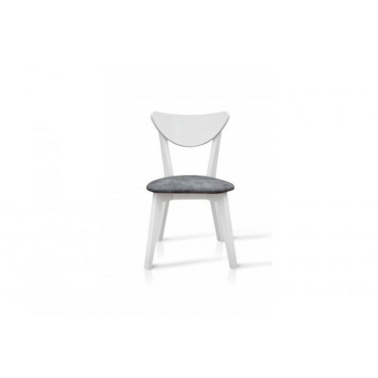 Wooden dining chair Lukas Mix furniture white