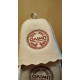 Bath cap Luxyart with your logo natural felt (PA-001)