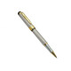 Ballpoint pen BauTech In a metal case Silver with gold (1007-383-02)