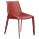 Chair AMF Tuscan red beans leather red upholstery made of genuine leather