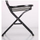 Metal folding chair AMF Bliss hy-mfc702 black steel 95169 / mosaic