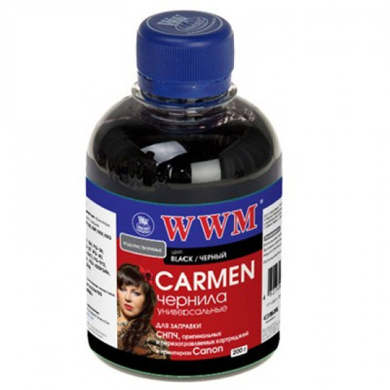  Чернила WWM CANON UNIVERSAL CARMEN black (CU/B)