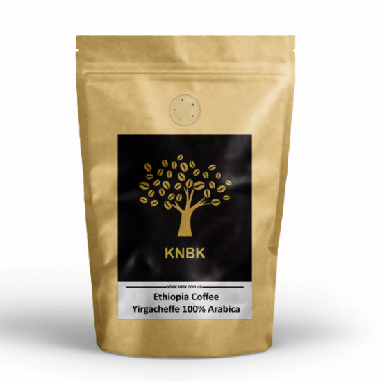 Арабіка Ефіопія Йоргачеф (Arabica Ethiopia Yirgacheffe) 500г. Свіжообсмажена кава