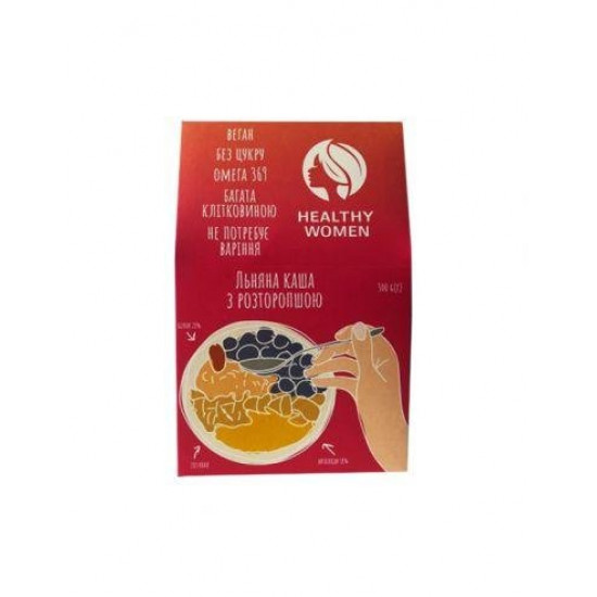 Healthy women flaxseed porridge with milk thistle 300g