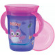 Cup 360 sippy cup Nuby with handles and lid purple 240 ml (NV0414001prpl)